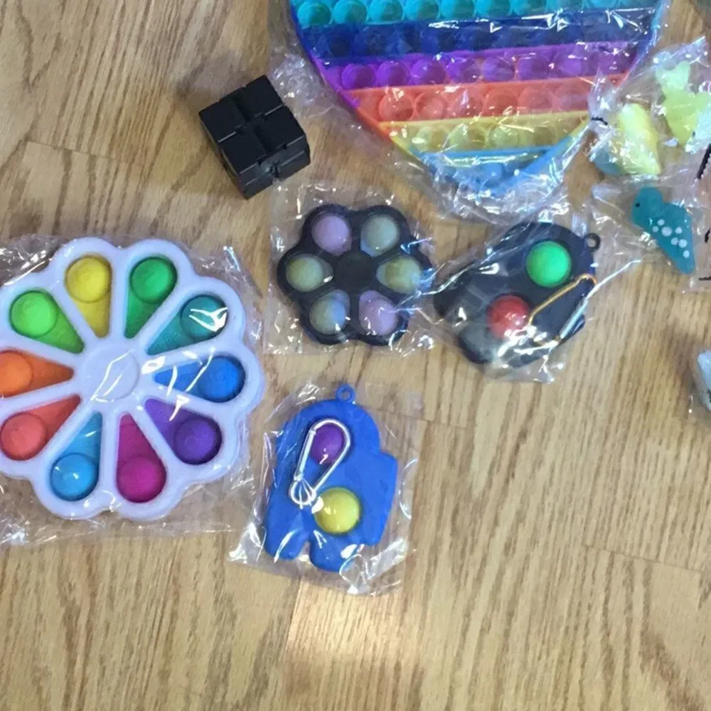 New stock, pop it toys, 36 mini squishy toys